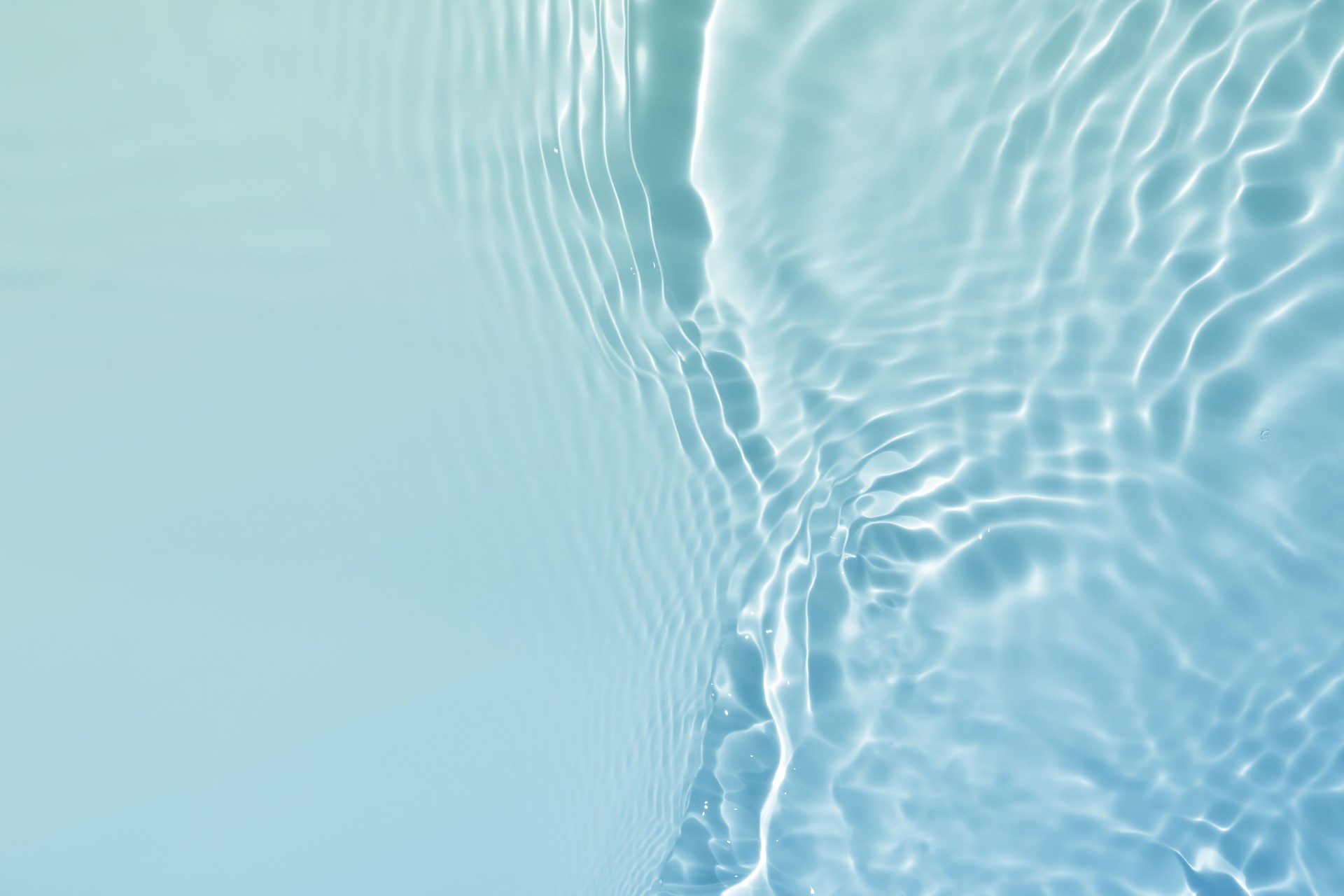 abstract blue green water wave, natural swirl pattern texture, background photography symbolising no stress and wellness